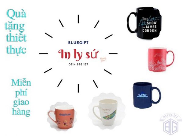 In ly sứ - 100+ ly sứ in hình, in logo theo yêu cầu rẻ đẹp