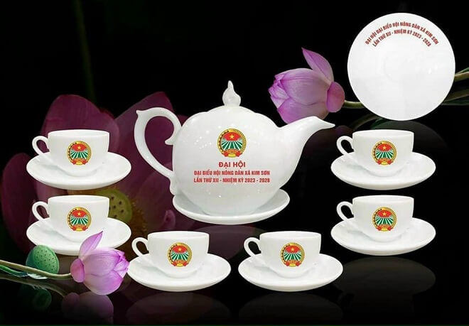 Tiêu chí lựa chọn ấm chén in logo Bắc Ninh làm quà tặng 7