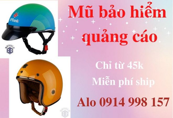 Xưởng in mũ bảo hiểm Lai Châu giá tận gốc 101+ mẫu đẹp 1