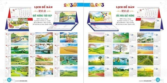 In lịch Tết Hà Nam Giá rẻ, Thiết kế theo yêu cầu 5